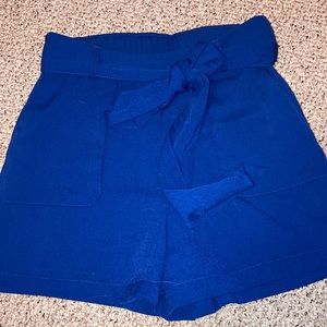 Cobalt Blue Dress Shorts